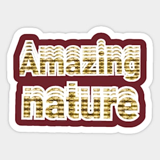 Nature Sticker